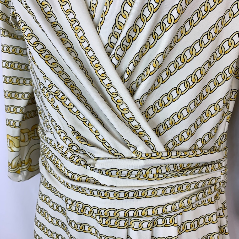 J Mclaughlin Brea Wrap Link Chain Pattern Catalina - image 4